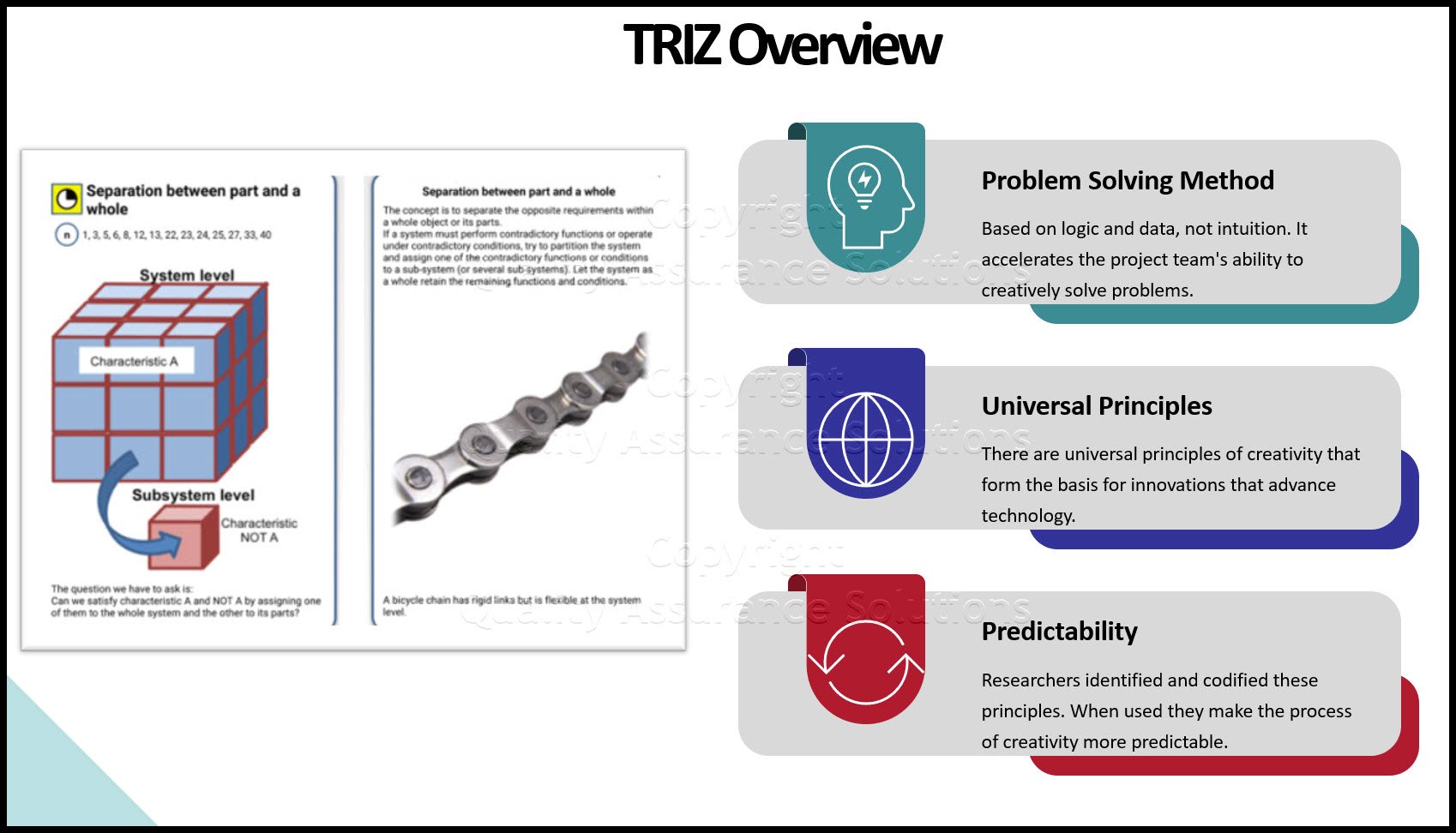 Discusses the Triz tool and reasons for the creation of it. 