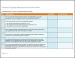 Download Today. Start your ISO 9001:2015 implementation. Use our ISO 9001 Checklist for gap analysis, internal audits, and implementing ISO 9001:2015. $49.00. Satisfaction guaranteed.