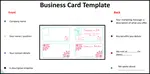 When creating your business card template, think about the content. Make it work for your marketing needs...