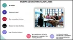 Review how to drive business meetings with this business meeting agenda format. Article includes guidelines, aim, ground rules, agenda, and feedback. In addition, you can download a free meeting notes template  