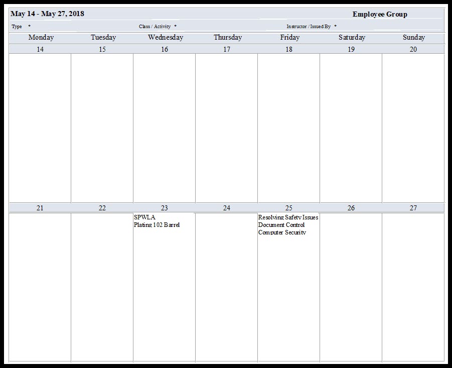 History Report Template