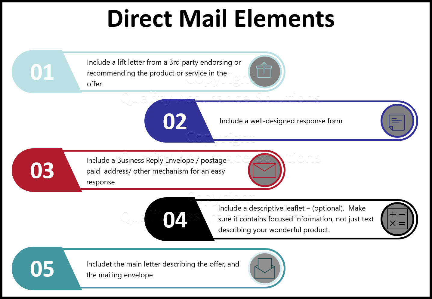 advance direct mail slide