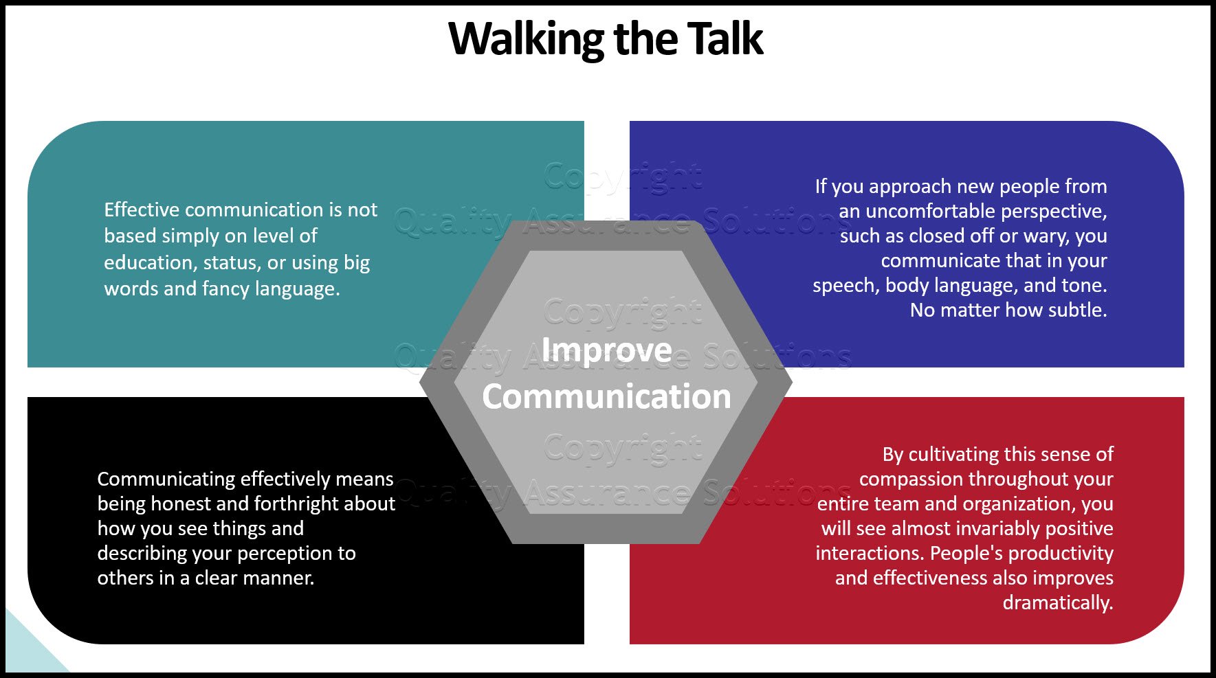 Learn these key concepts to include in all communication training programs 