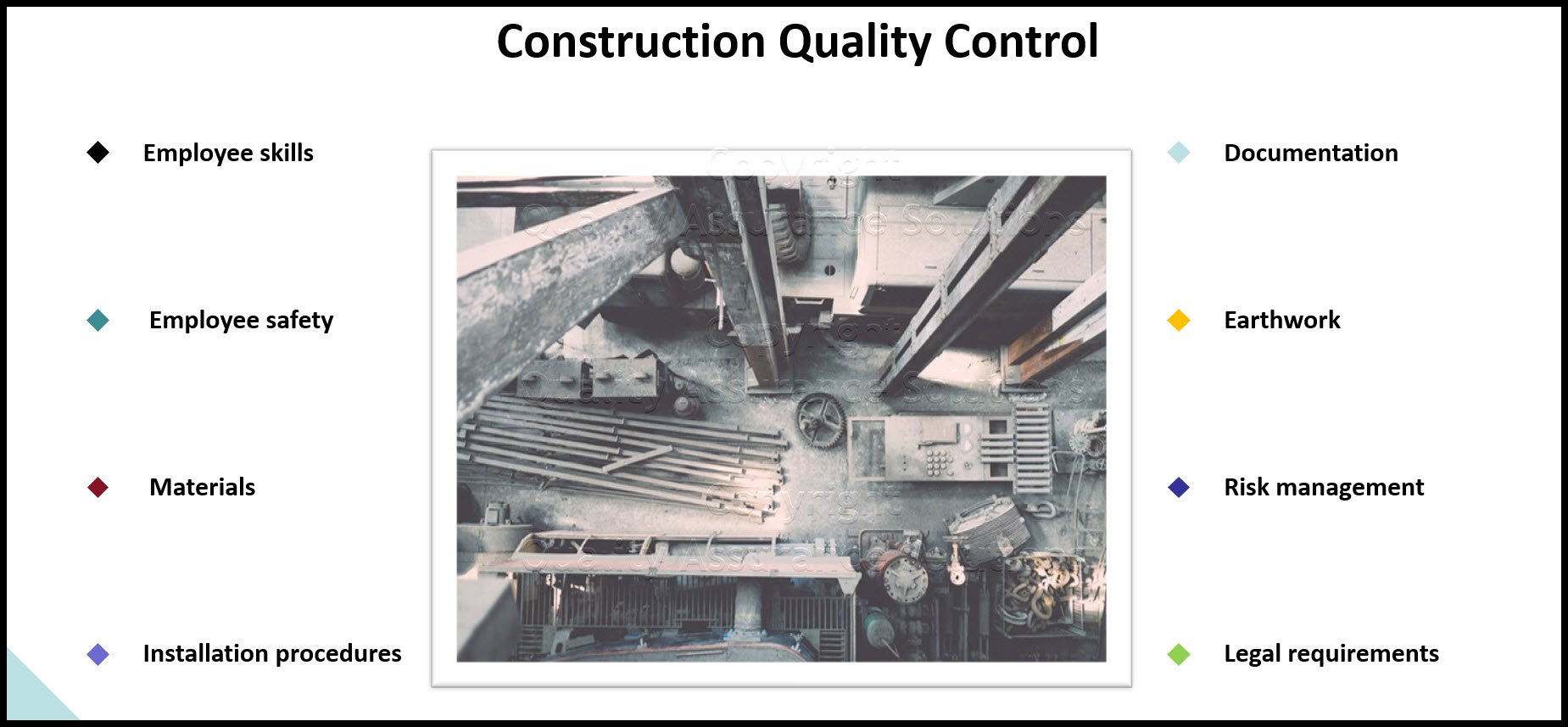 construction quality control program slide