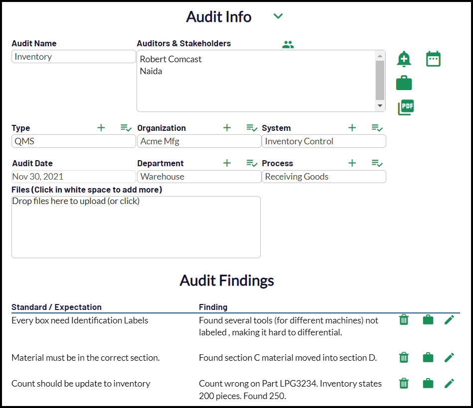 Productivity improvement tips. See how auditing, CCC, BCS, Workflows and PDCA Complete improves productivity.