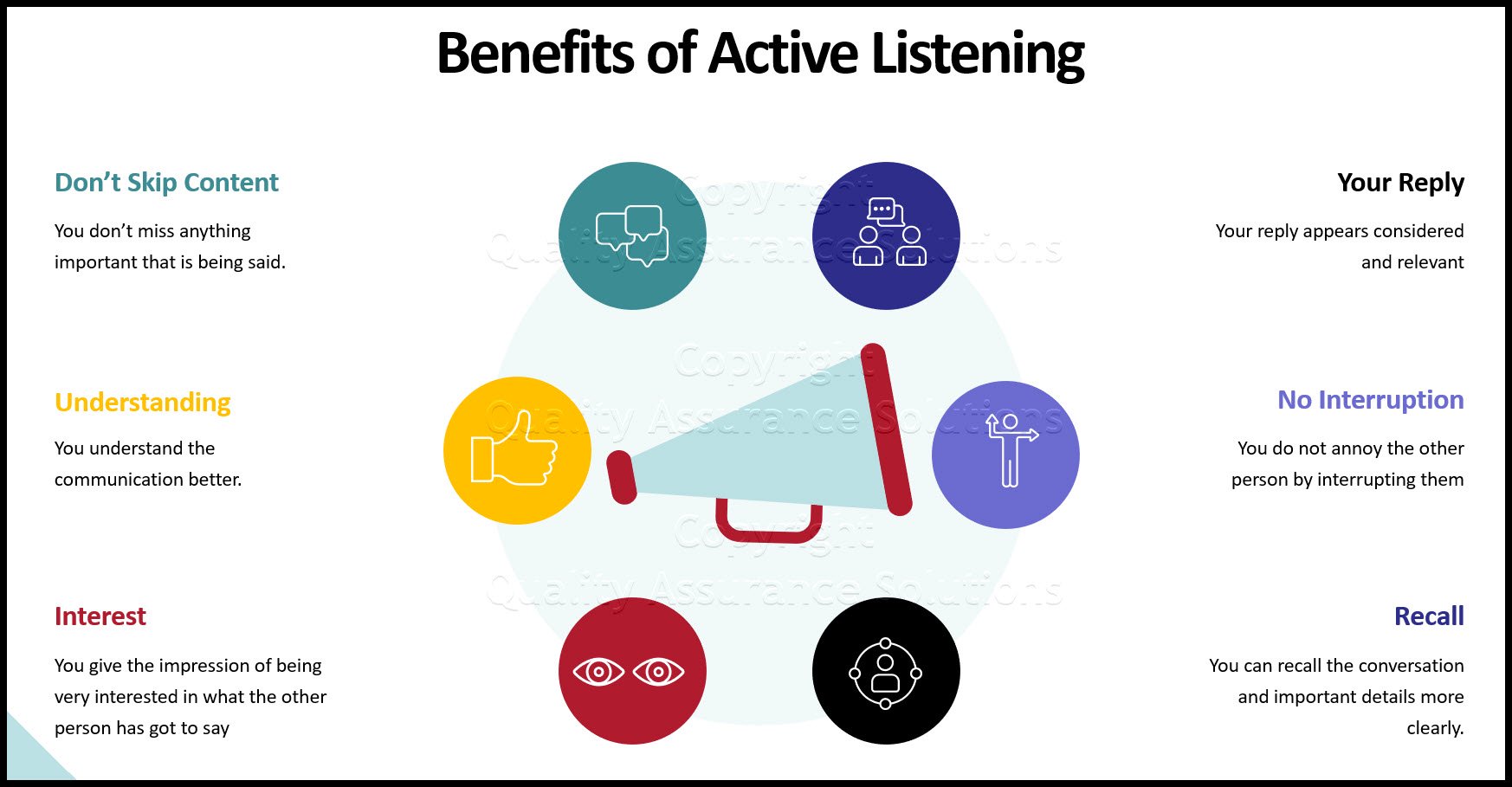 rapport leadership training active listening business slide